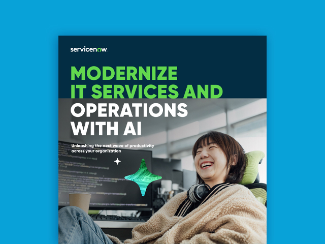 Modernize Your IT Services and Operations with AI